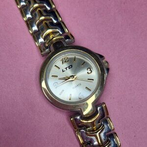 Women's Two-Tone Silver and Gold Watch